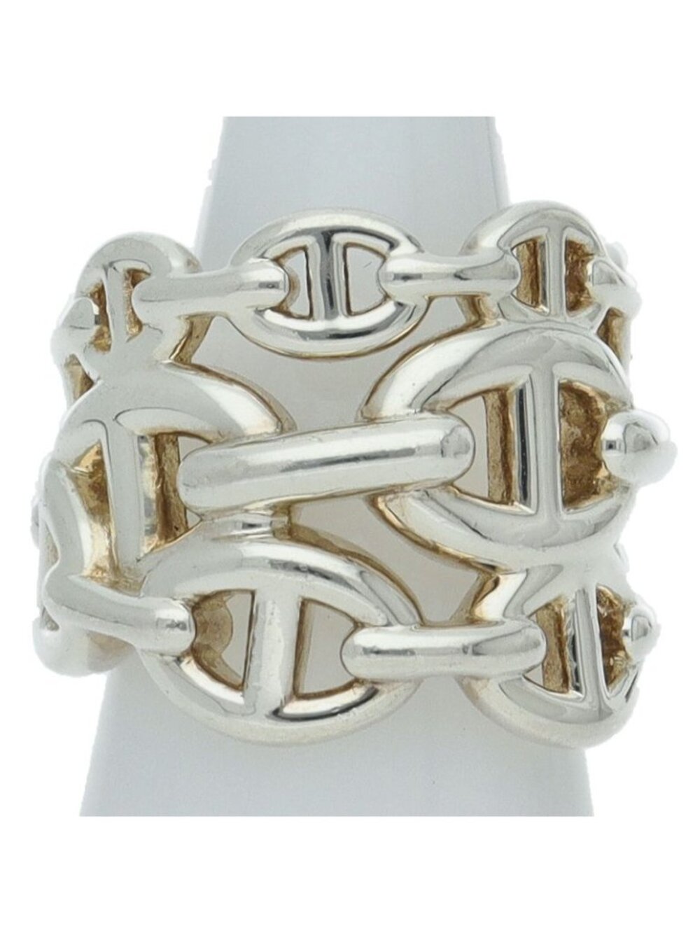 Hermes Chaine D'ancre Enchainee Ring GM